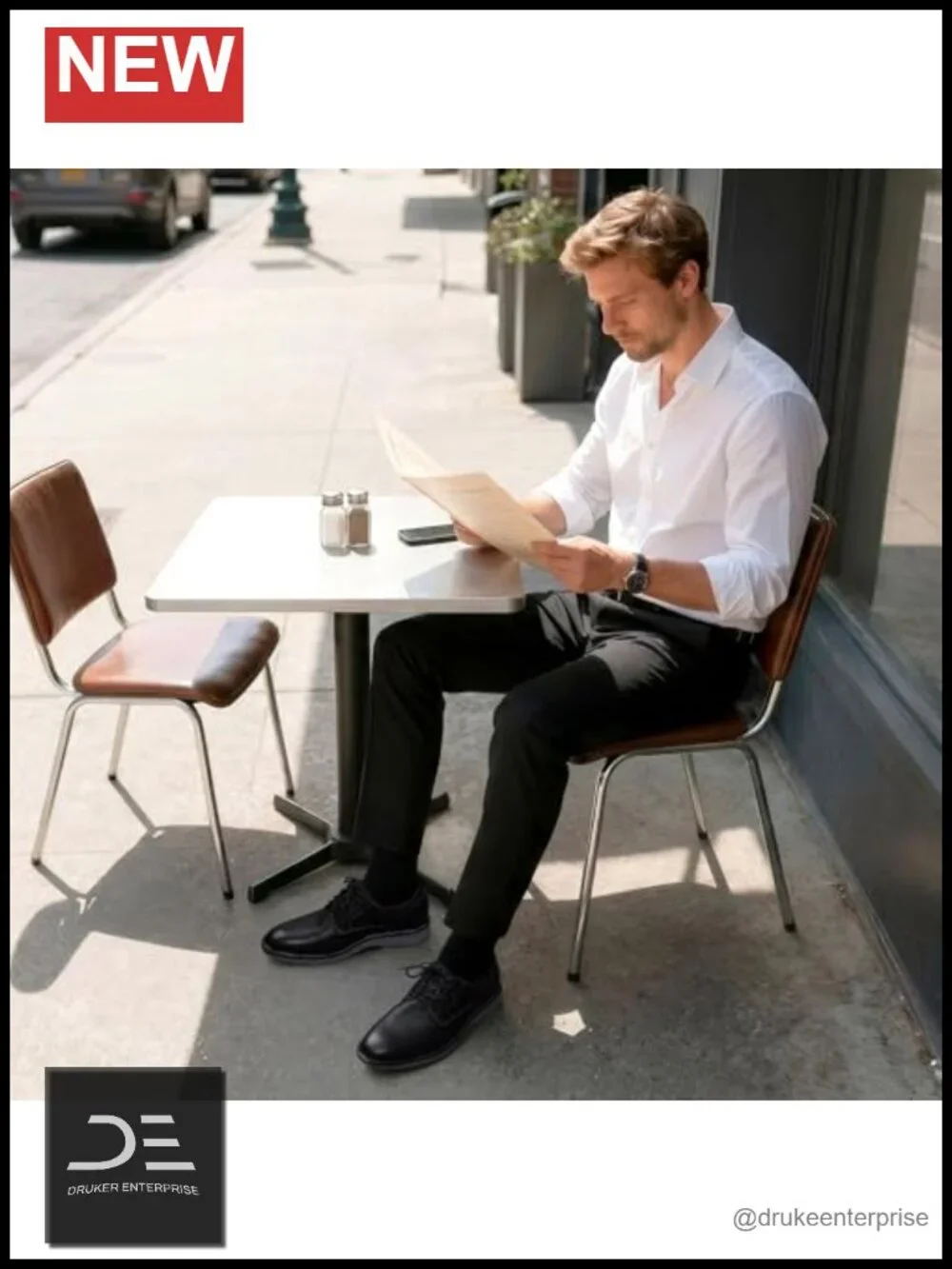 Men's Casual Dress Shoes Retro Business Oxfords Comfort Shoes